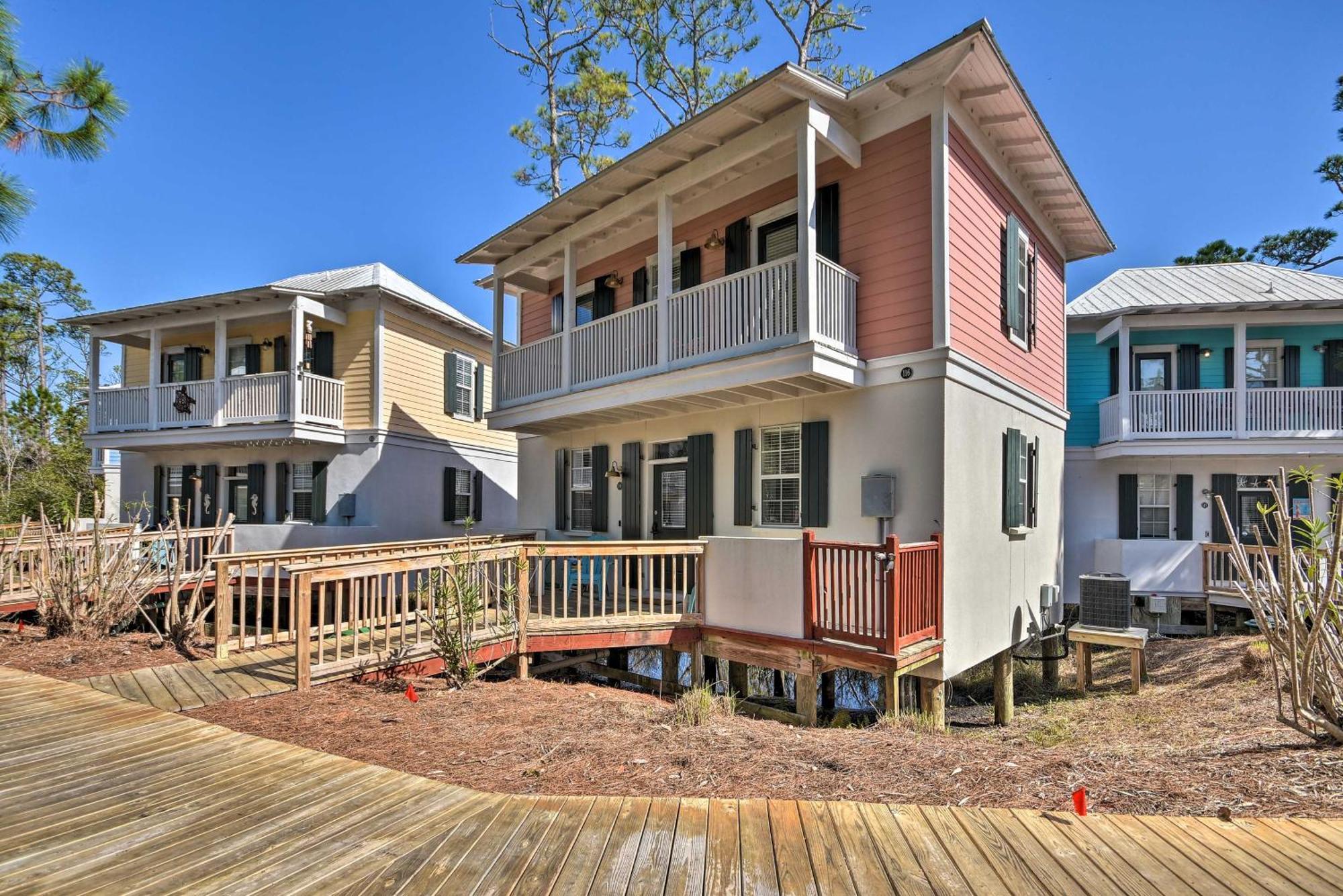 Beverly Bungalow Easy Walk To Seagrove Beach Santa Rosa Beach Esterno foto
